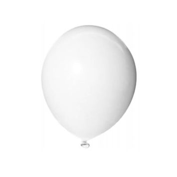 25 ballons opaques blancs 15 cm | jourdefete.com