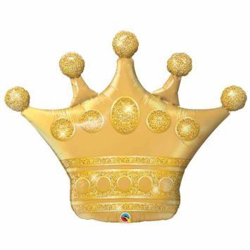 Ballon Hélium Couronne de Princesse - 105 cm