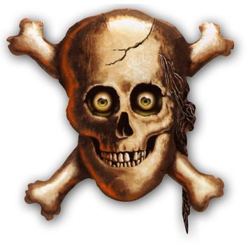 Ballon Hélium "Jolly Roger" Pirate - 81cm
