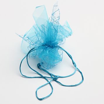 6 Ballotins en Tulle et Organdi "Julia" - Ivoire