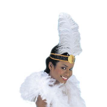 Bandeau Charleston Blanc