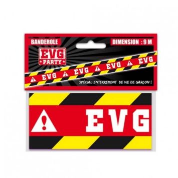 Banderole Zone - Enterrement de Vie de Garcon | jourdefete.com