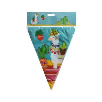 Bannière Lama Mexique 