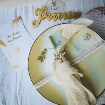 Assortiment de 100 Confettis - Collection Baptême Jolis Brins