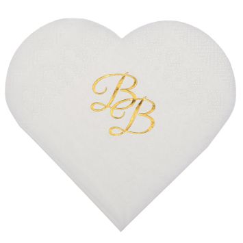 serviettes-babyshower-bapteme-blanc-or|jourdefete.com