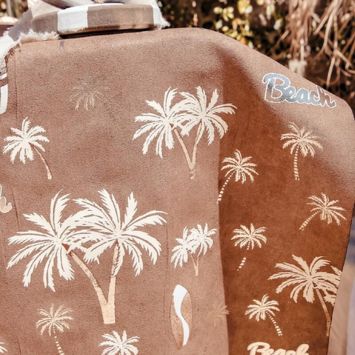 Chemin de table en suédine - Collection Beach and Surf Party