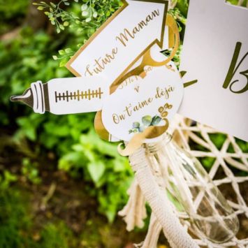 Kit Photobooth - 10 Pièces - Bébé d'Amour 