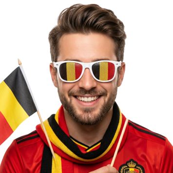 Lunettes Belgique pour supporter