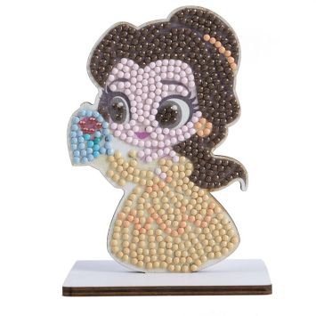 Figurine à diamanter Belle en robe jaune | jourdefete.com