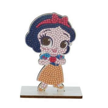 Figurine à diamanter Blanche-Neige avec robe jaune | jourdefete.com