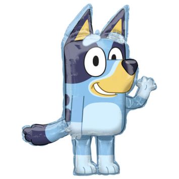 Ballon géant Bluey en aluminium 60 x 81 cm pour anniversaire | jourdefete.com