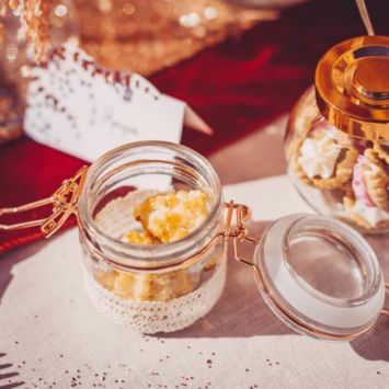 Mini Bocal à Conserve - Rose Gold