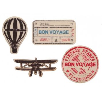 20 confettis de table collection bon voyage | jourdefete.com