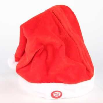 Bonnet de Noël Rocker Chantant et Dansant - Taille Adulte