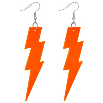 Boucles d'oreilles Flash fluo - Couleur au choix