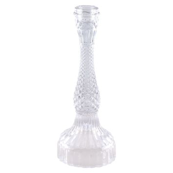 Placez vos belles bougies à l'intérieur de ce splendide bougeoir en verre | jourdefete.com