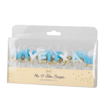bougies-anniversaire-paillettes | jourdefete.com