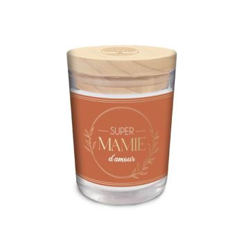 Une bougie en verre pour à offrir à votre mamie lors de la fête des grands-mères | jourdefete.com