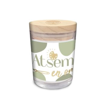 Bougie parfumée - Atsem en or | jourdefete.com