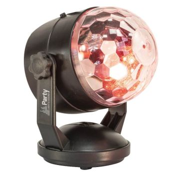 Boule disco RGB avec ventouse couleur multicolore
