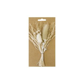 Bouquet de graminées blanches pour décoration bohème | jourdefete.com
