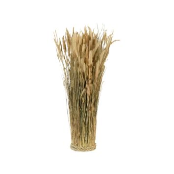 Une botte ronde de Lagurus naturel à placer sur votre table | jourdefete.com