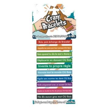 bracelets-crazy-jeu-apero-humour-cadeau | jourdefete.com