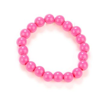Bracelet de Perles - Rose