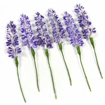 6 brins de lavande - 12 cm