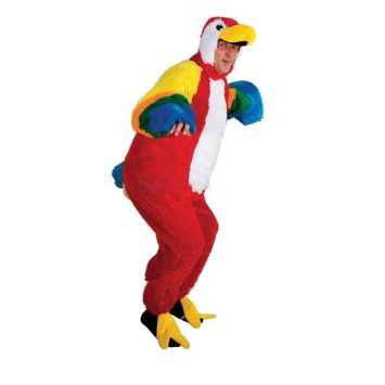 Déguisement de Perroquet en Peluche Adulte
