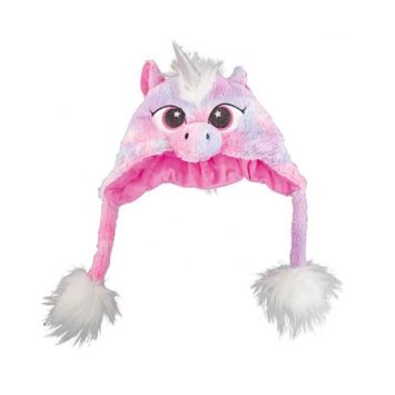 Bonnet Licorne Rose Adulte