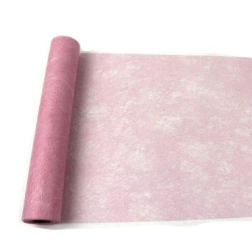 Chemin de table Romance - Rose Bonbon