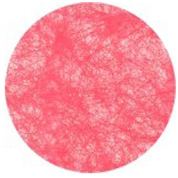 10 Sets de table ronds - Rouge