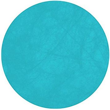 10 Sets de table ronds – Turquoise 