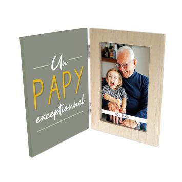 cadre photo double papy | jourdefete.com