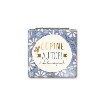 miroir de poche copine au top | jourdefete.com