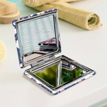 Miroir de poche - Petite fille géniale et formidable - Collection Famille d'Amour