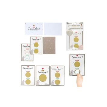 cartes à gratter modèle au choix