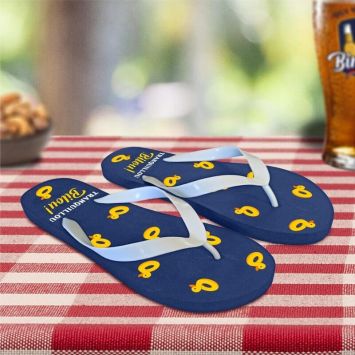 Tongs "Tranquillou Bilou" - Collection Claquettes Chaussettes