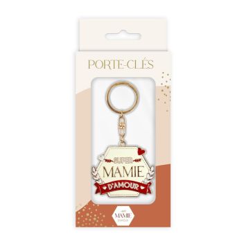 Porte-clé - Mamie - Collection Mamie d'Amour