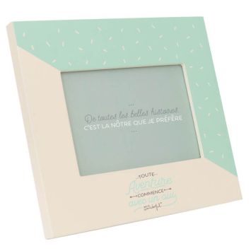 Cadre Photo - Mariage - Toute Aventure Commence avec un Oui - Mr. Wonderful | jourdefete.com