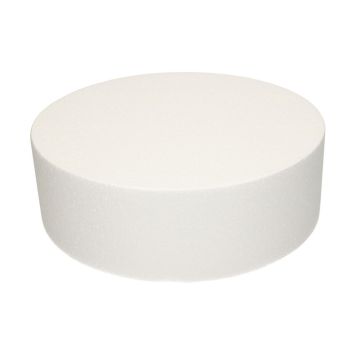 Cake Dummy rond en polystyrène - 30 x 10 cm