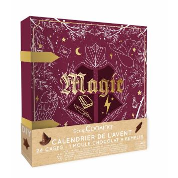 Calendrier de l'Avent DIY Sorcier pour chocolats personnalisés | jourdefete.com