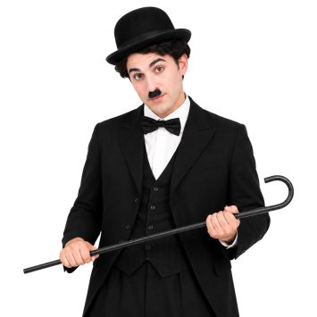 Canne noire de Charlot - 80 cm