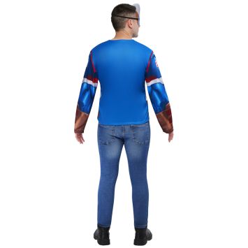 Kit de déguisement de Captain America pour homme - Avengers™ - Taille unique