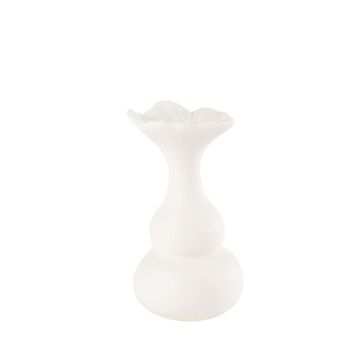 Craquez pour ce vase blanc afin d'y placer une jolie fleur à l'intérieur | jourdefete.com