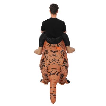 Déguisement gonflable "Carry Me" de Dinosaure pour adulte - Taille unique