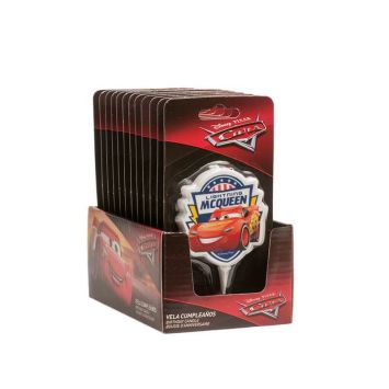 bougie-anniversaire-2d-cars | jourdefete.com