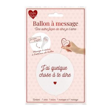 Un splendide ballon avec un message particulier pour la Saint-Valentin | jourdefete.com