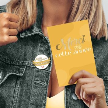 Carte et Pin's - Meilleure Maîtresse
